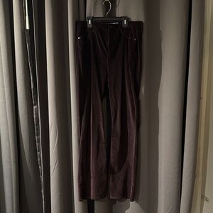 Old Navy Rich Burgundy Flare Pants